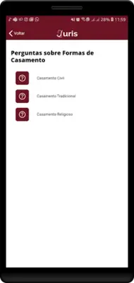 Juris android App screenshot 4